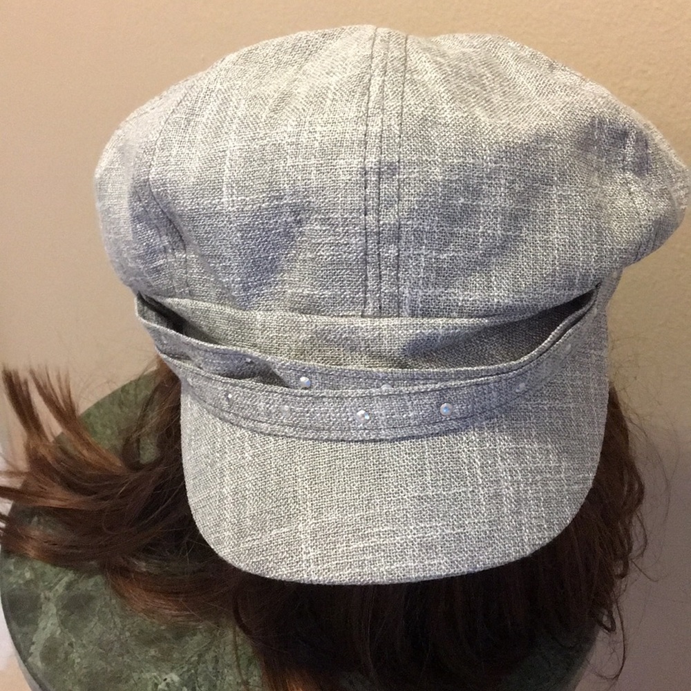 New Linen Gray Cap hat with Visor Mariners